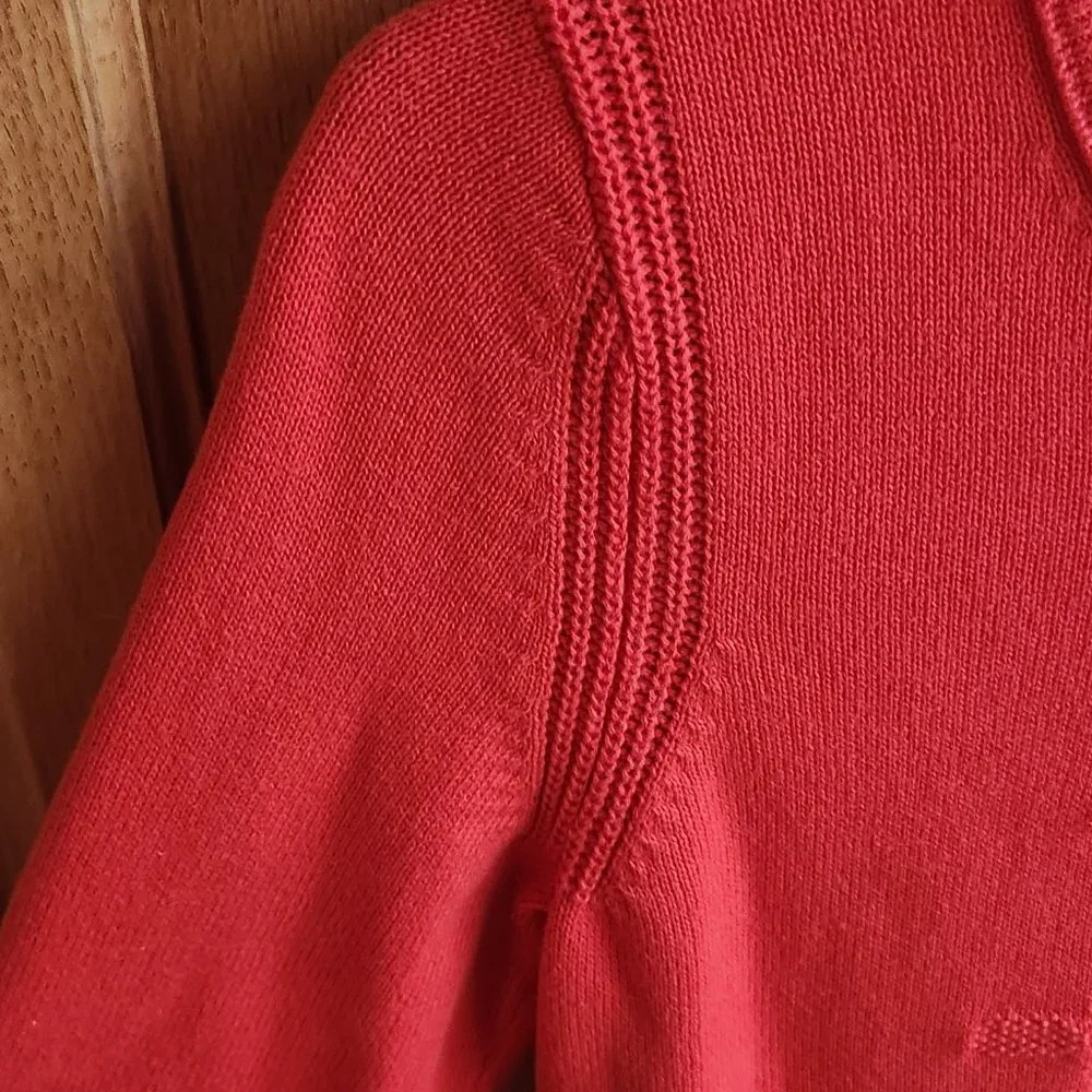 Banana Republic Red Girl's Preppy Nautical Themed Sweater Size Small
